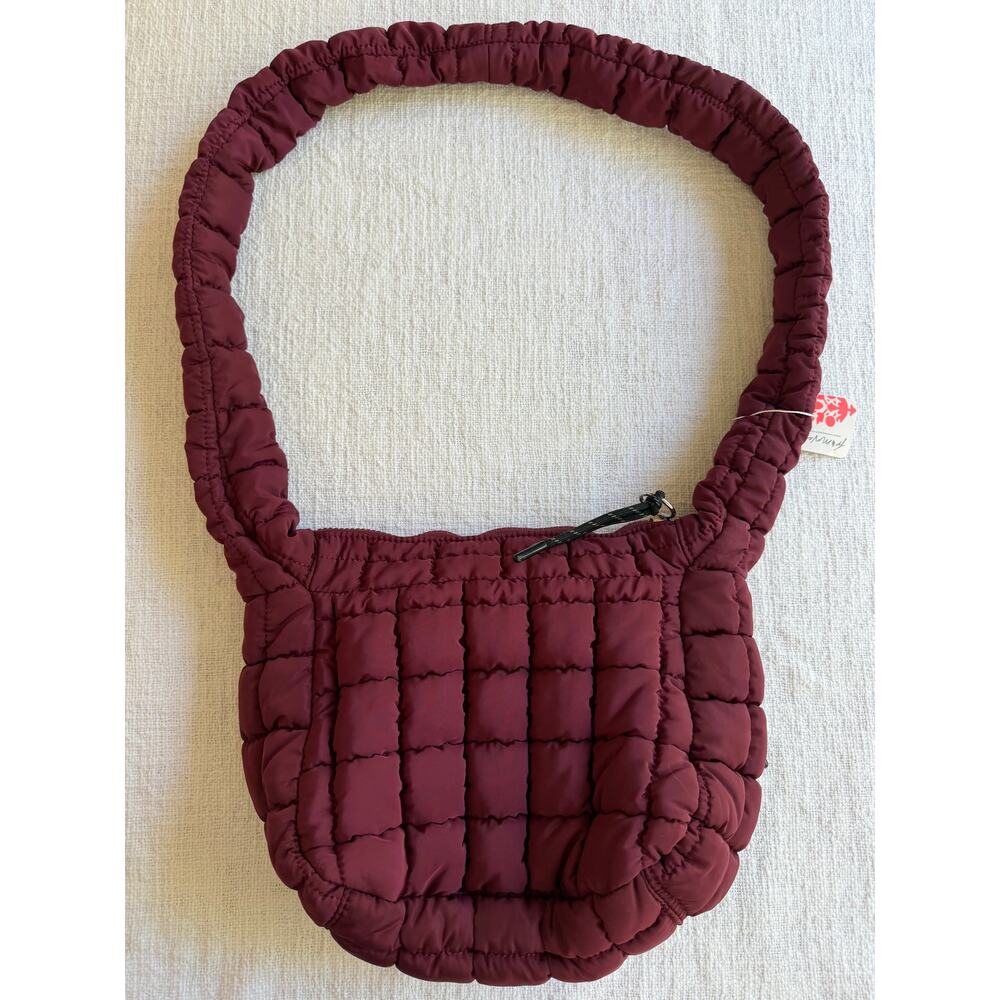 Free People NEW Quilted Baby Carryall Sling Bag 12X9 - Picture 3 of 8